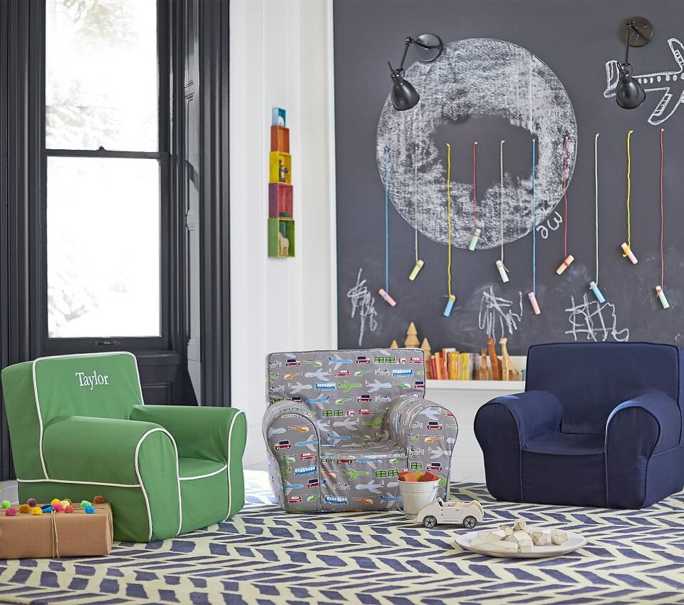 Navy Anywhere Chair Pottery Barn Kids Australia
